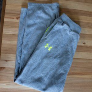 Girl’s Large Under Armour grey sweatpants